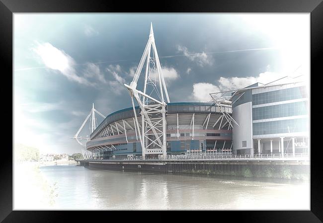 Wales Millennium Stadium 2 Framed Print by Steve Purnell