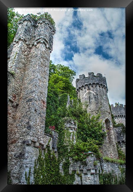 Gwrych Castle Collection 18 Framed Print by stewart oakes