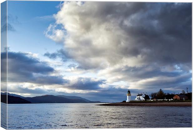 Corran light Canvas Print by Gary Eason