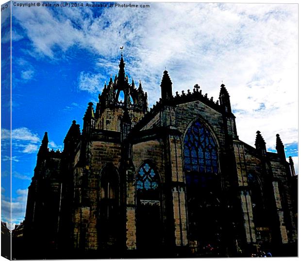 st. giles cathedral Canvas Print by dale rys (LP)