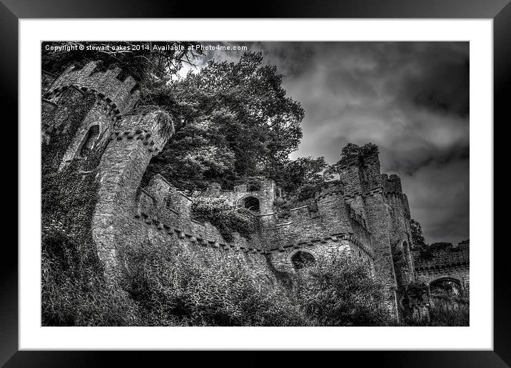 Gwrych Castle Collection 28 Framed Mounted Print by stewart oakes