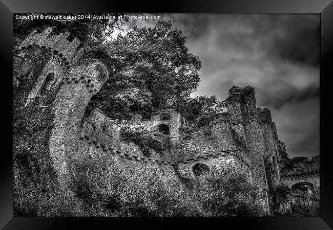 Gwrych Castle Collection 28 Framed Print by stewart oakes