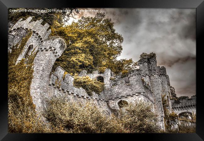 Gwrych Castle Collection 30 Framed Print by stewart oakes