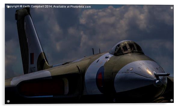 Vulcan XM607 Acrylic by Keith Campbell
