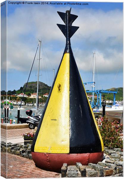Conical / Navigation buoy Canvas Print by Frank Irwin