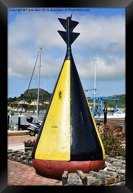 Conical / Navigation buoy Framed Print by Frank Irwin