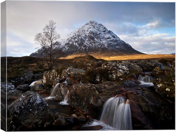 Buchaille Etive Mor Canvas Print by Stephen Taylor