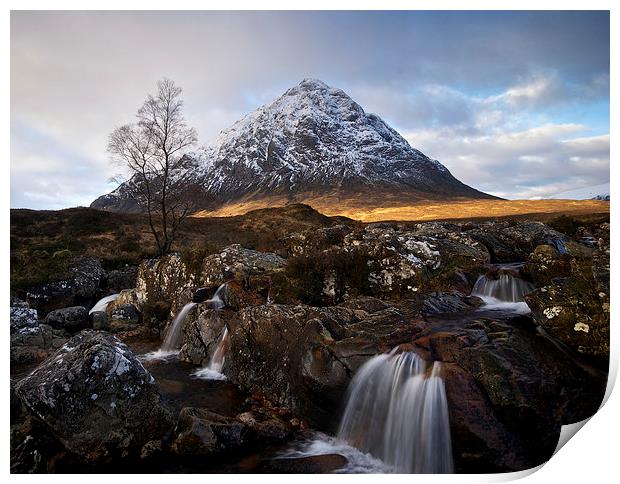 Buchaille Etive Mor Print by Stephen Taylor