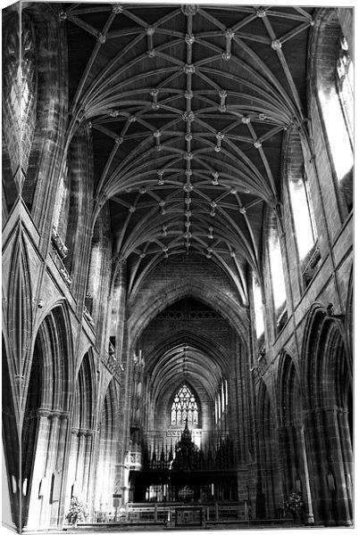 Chester Cathedral Canvas Print by Andy Heap