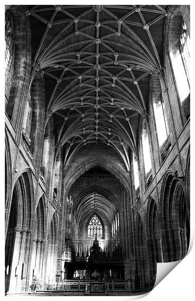 Chester Cathedral Print by Andy Heap
