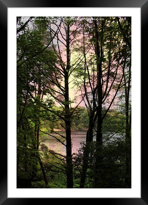 Strange Light. Framed Mounted Print by Jacqui Kilcoyne