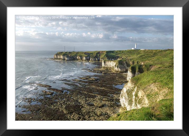 Flamborough Head Framed Mounted Print by Paula Connelly