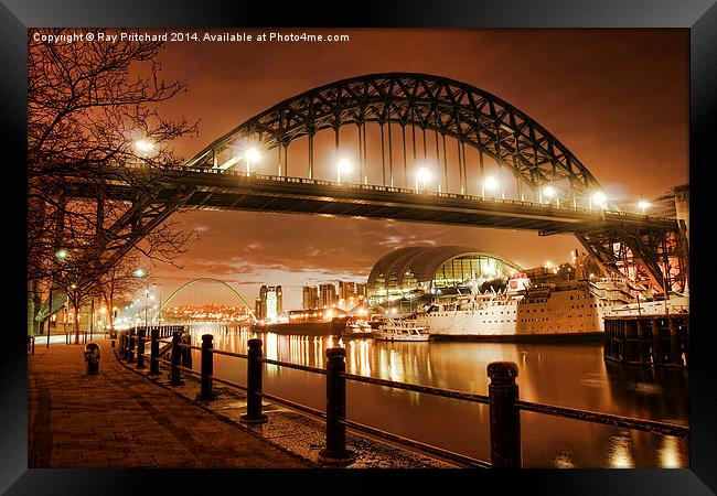 Tyne Bridge,Newcastle Framed Print by Ray Pritchard