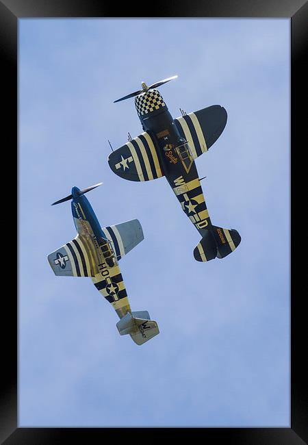 Flying Legends Framed Print by Oxon Images