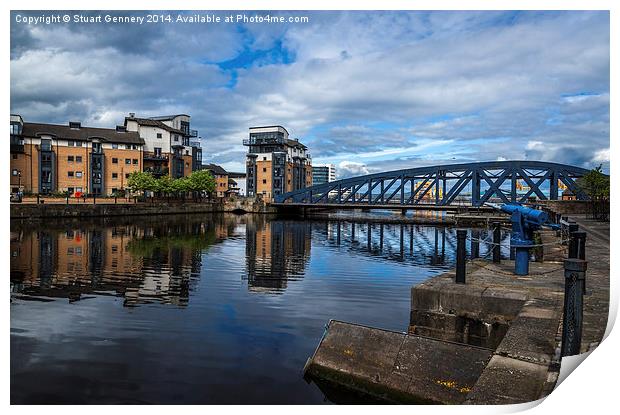 The Shore, Leith Print by Stuart Gennery