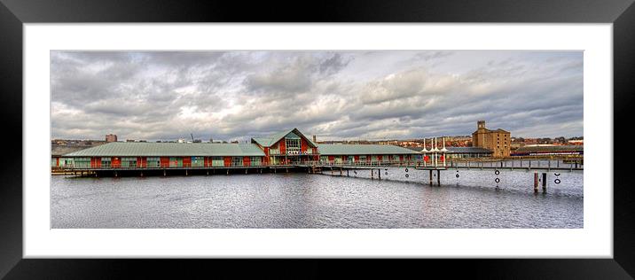 City Quay Dundee Framed Mounted Print by Tom Gomez