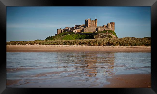 Bamburgh Castle Framed Print by Nigel Jones