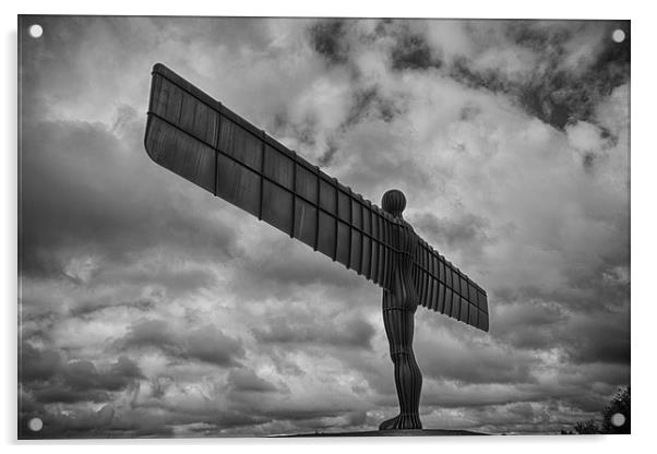 Angel of the North Acrylic by Nigel Jones