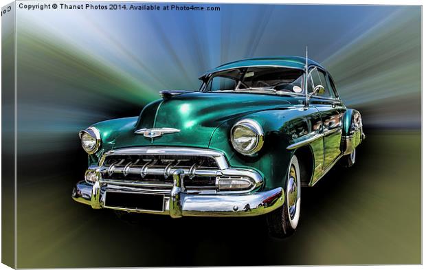 Chevy Canvas Print by Thanet Photos