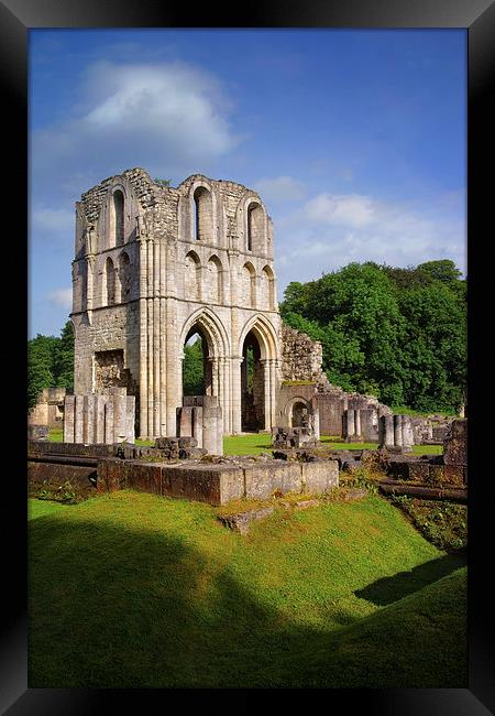 Roche Abbey Ruins 2 Framed Print by Darren Galpin