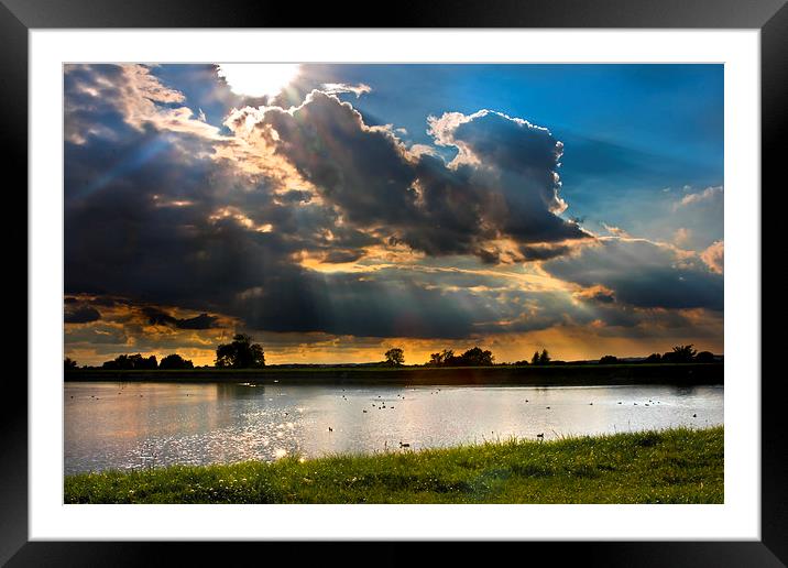 Ray of hope Framed Mounted Print by Jack Jacovou Travellingjour