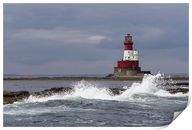 Longstone Lighthouse Print by Northeast Images
