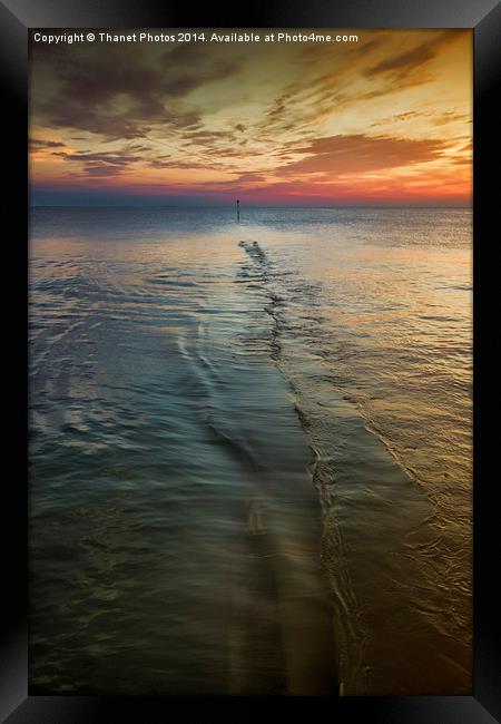 The Sea Framed Print by Thanet Photos