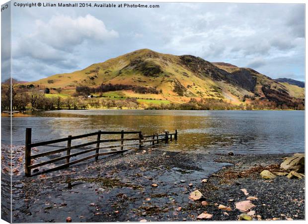 Buttermere. Canvas Print by Lilian Marshall
