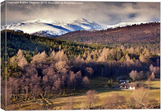 Glen Ey Canvas Print by Mike Stephen