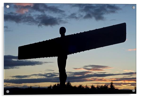 The Angel of the North Acrylic by Stephen Taylor