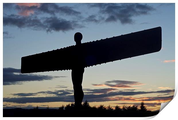 The Angel of the North Print by Stephen Taylor