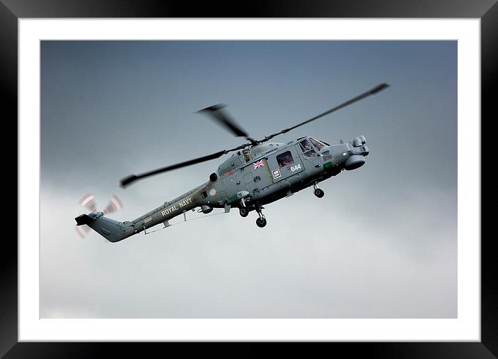 Westland Lynx Framed Mounted Print by Dean Messenger