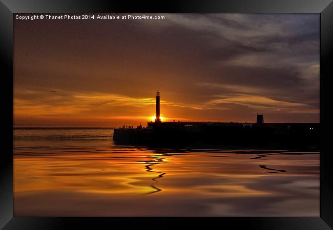 A proper sunset Framed Print by Thanet Photos