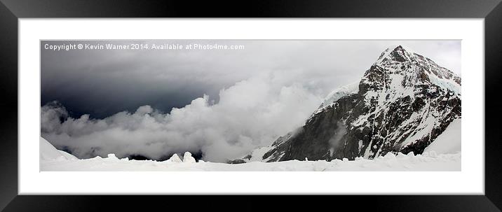 Alpine Storm Framed Mounted Print by Kevin Warner