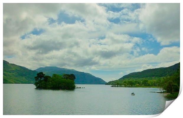 loch lomond Print by dale rys (LP)