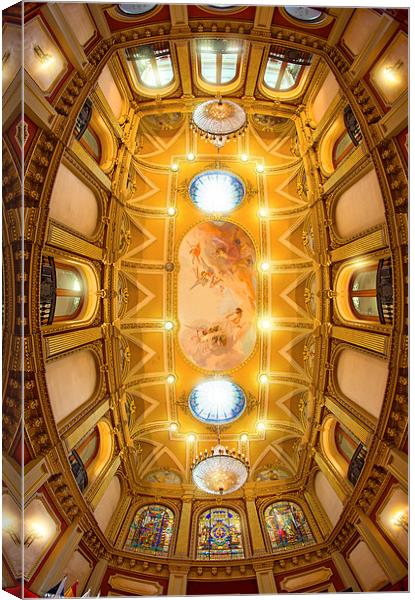 Dome Canvas Print by Jose Luis Mendez Fernandez