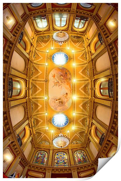 Dome Print by Jose Luis Mendez Fernandez