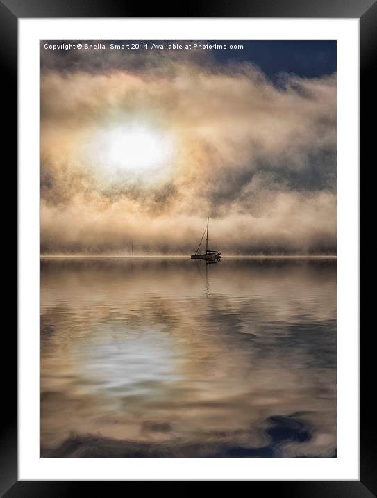 Sunrise at Paihia Bay, New Zealand Framed Mounted Print by Sheila Smart
