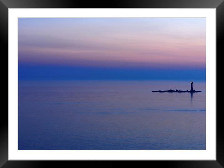 Hanois at Dusk Framed Mounted Print by Rob Smith