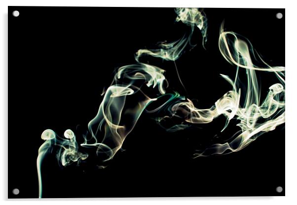 Smokey 15 Acrylic by Steve Purnell
