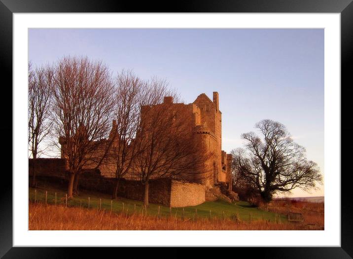 craigmillar castle Framed Mounted Print by dale rys (LP)