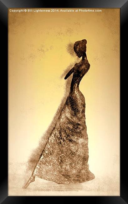 Lady Elegance Framed Print by Bill Lighterness