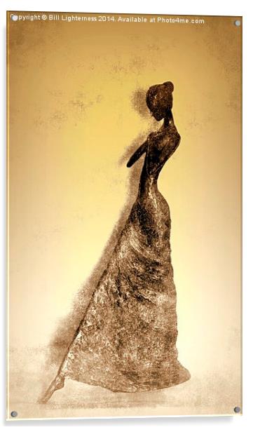 Lady Elegance Acrylic by Bill Lighterness