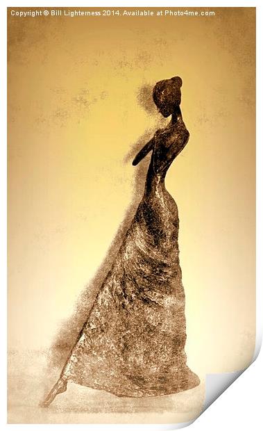 Lady Elegance Print by Bill Lighterness