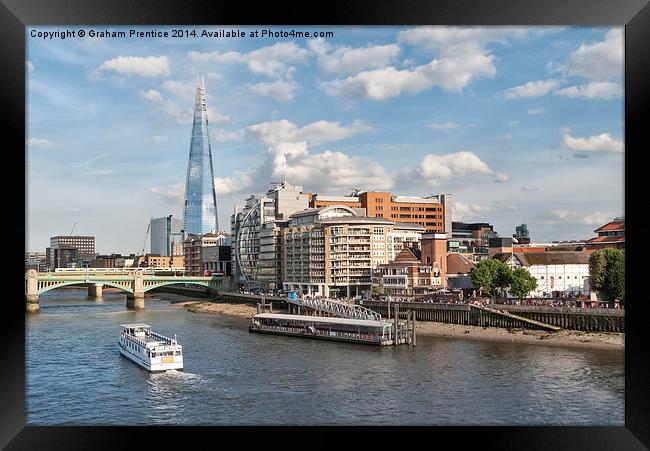 London Skyline Framed Print by Graham Prentice