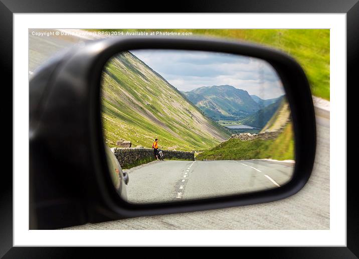 Drivers View of Brotherswater Framed Mounted Print by David Lewins (LRPS)