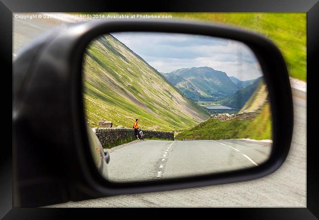 Drivers View of Brotherswater Framed Print by David Lewins (LRPS)