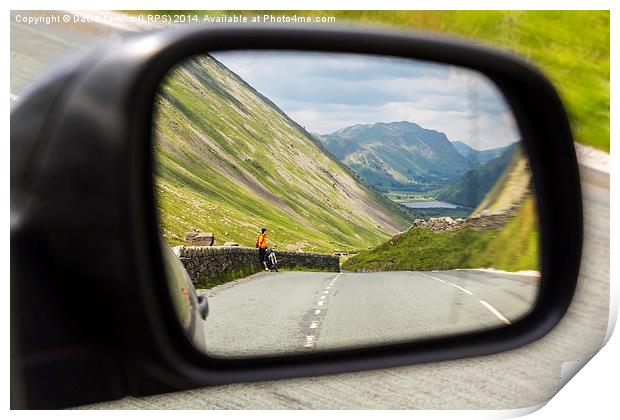 Drivers View of Brotherswater Print by David Lewins (LRPS)