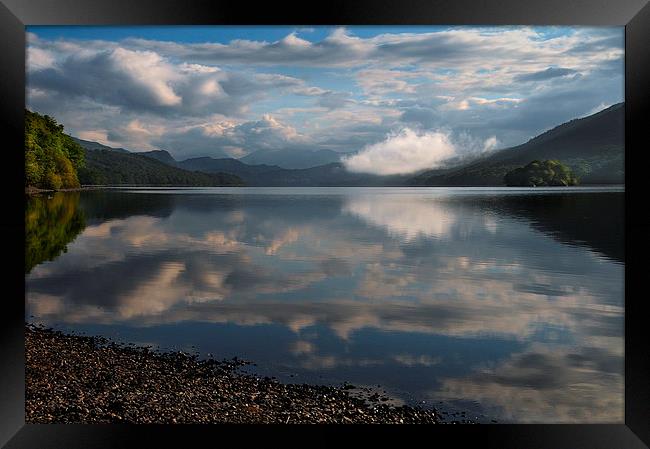 Lake Coniston Framed Print by Robert Fielding