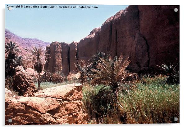 Jebel Ataqa, Eastern Desert, Egypt Acrylic by Jacqueline Burrell